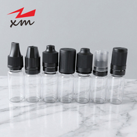 Flacon compte-gouttes en plastique de 5 ml à 120 ml, flacon d'huile avec bouchon sécurité enfant, flacons souples vides en plastique pour encre, pigment, huile essentielle
