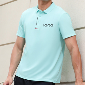 Envío rápido Polo de moda Ajuste cónico Estilo minimalista personalizado Anti-Pilling Malla transpirable Polo para eventos de negocios - Product Image 4