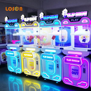 <span class=keywords><strong>Parc</strong></span> d'attractions Nouveau style Distributeur automatique de jouets Prix à pièces Centre commercial Mini pince Grue Machine à poupées Jeux d'arcade à vendre - Product Image 1