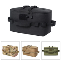 Sac de camping extérieur multi-couleurs, grande capacité, portable, pratique, imperméable, avec fermeture éclair et organiseur