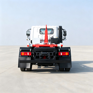 รถบรรทุกเก็บขยะแบบ Hook-on-Hook-off ยี่ห้อ Dongfeng Huashen V3 สำหรับ OEM พร้อมตัวยึดแบบแข็งแรงพิเศษสำหรับตู้ขยะหลายขนาด - Product Image 5