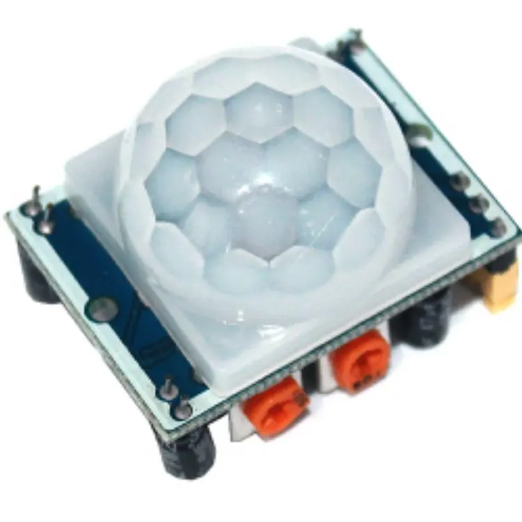 Ajuster le module de détecteur de mouvement du module PIR infrarouge pyroélectrique IR nouveau HC-SR501 bleu/vert
