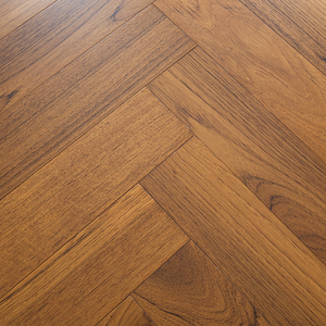 Parquet en bois contrecollé AVANTIMORA Grade ABC 14mm multicouche en frêne de Manchourie, à joint chevron, pour projets immobiliers - Product Image 1