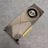 Carte graphique RTX 2080ti de bonne qualité pour serveur, station de travail, IA, apprentissage profond, GPU RTX 2080ti 22 Go, carte graphique GDDR6 22 Go, GPU