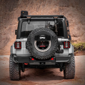 OMU Genesis Aluminum <strong>Tail</strong> <strong>Light</strong> Guard Protector Set for <strong>Jeep</strong> <strong>Wrangler</strong> JL Exterior Accessories Taillight <strong>Cover</strong> - Product Image 6
