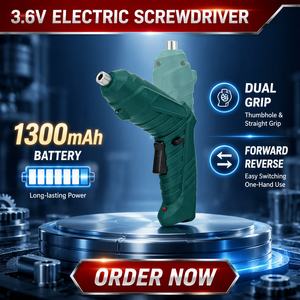 Kit <span class=keywords><strong>Trapano</strong></span>/<span class=keywords><strong>Avvitatore</strong></span> <span class=keywords><strong>a</strong></span> Batteria 3.6V con Motore <span class=keywords><strong>a</strong></span> <span class=keywords><strong>Filo</strong></span> di Rame - Batteria al Litio Ricaricabile 4.2Nm Coppia Massima 1300mAh 24 Accessori OEM - Product Image 5