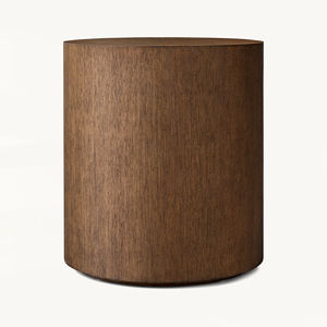 Meubles <span class=keywords><strong>de</strong></span> <span class=keywords><strong>salon</strong></span> d'intérieur contemporains <span class=keywords><strong>de</strong></span> luxe, socle en chêne massif, tables d'appoint rondes en bois - Product Image 3