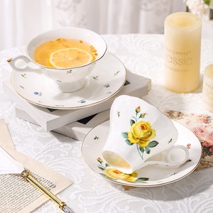 Tasses et soucoupes en porcelaine fine de luxe européennes les plus vendues - Product Image 2