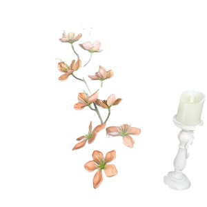 ดอกมะลิทองประดิษฐ์ 9 หัว ดอกไม้ผ้าไหมสำหรับตกแต่งบ้านงานแต่งงาน - Product Image 5