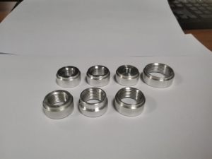 Raccord de soudure en aluminium multi-spécifications 1/8 1/4 3/8 1/2 3/4 NPT M16 M18 avec écrou femelle pour la modification de la distribution de carburant, d'huile, de gaz et d'eau - Product Image 6