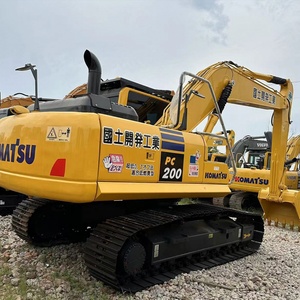 รถขุดโคมัตสึ PC200 ขนาด 20 ตัน อุปกรณ์หนักจากญี่ปุ่น รถขุดมือสอง ราคาถูก ได้มาตรฐาน EPA - Product Image 1