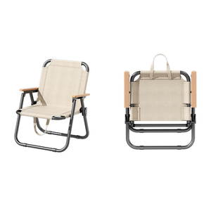 Silla de Jardín, <span class=keywords><strong>Playa</strong></span>, Picnic <span class=keywords><strong>y</strong></span> <span class=keywords><strong>Camping</strong></span>, de Madera, con Cojín de Algodón, Resistente, Moderna, Ahorra Espacio, Venta al Por Mayor - Product Image 4
