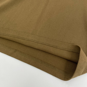 T-shirt <span class=keywords><strong>tubulaire</strong></span> à manches courtes <span class=keywords><strong>en</strong></span> <span class=keywords><strong>jersey</strong></span> uni 100 % <span class=keywords><strong>coton</strong></span> (16 fils) 250 g/m² épais, personnalisable avec étiquette sur mesure - Product Image 5