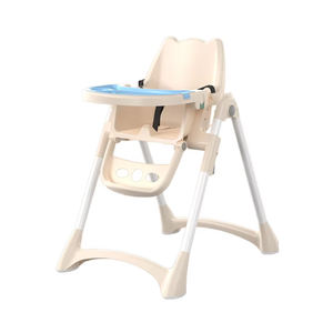 SeaMind 2-in-1 Modern Design Portable Baby Feeding <strong>Chair</strong> Non-Slip <strong>High</strong> Leg Removable Adjustable <strong>Space</strong> <strong>Saver</strong> Plastic Metal Dining - Product Image 1