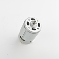 Mini pompe à air électrique 18V DC 555 Micro moteur pour ventilateur bateau appareil ménager avec commutation de brosse