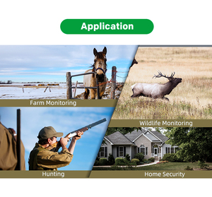 RF06กล้องบันทึกภาพเคลื่อนไหวกลางแจ้งแบบมืออาชีพกันน้ำกล้อง48MP 4K พร้อมกล้องล่าสัตว์ในเวลากลางคืน - Product Image 2