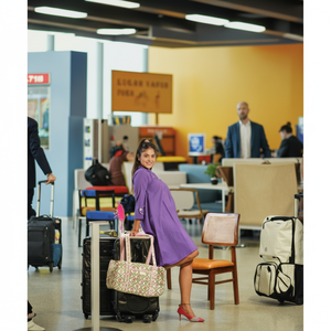 Bolso de lona de algodón con estampado de bloque de mano verde para diseño Floral, bolso de viaje hecho a mano, gimnasio, mujer, elegante, fin de semana, gran capacidad - Product Image 1