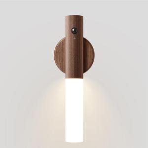 SKD Sunsir Lampe Murale en Bois Magnétique Capteur LED Rechargeable - Product Image 2