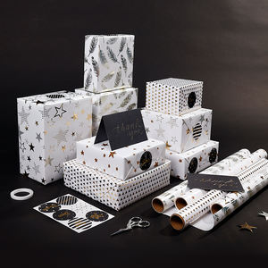 Christmas Hot Stamping Gift <b>Wrapping</b> <b>Paper</b> 43*300 cm <b>Wrapping</b> <b>Paper</b> - Product Image 2