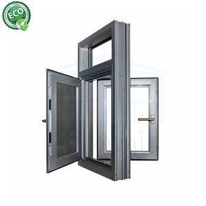 Ventana Abatible de Foshan con Certificación CE, Aislamiento Térmico y Protección Contra el Viento - Product Image 3