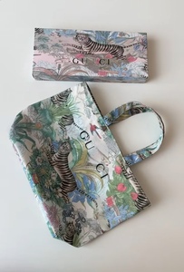 Bolsa de Compras de Lona Reciclable con Diseño de Tigre de la Selva, Ecológica, para Regalos o Velas Artesanales - Product Image 3