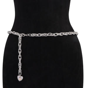 Women's Pearl <b>Cross</b> <b>Chain</b> Waist <b>Chain</b> Single Layer Imitation Pearl Daily Wear Fashion Body <b>Chain</b> - Product Image 4