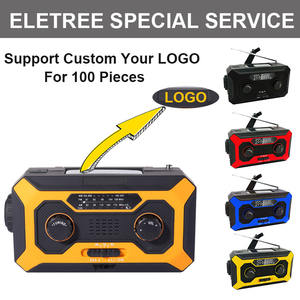 Chargeur solaire météo Noaa à manivelle d'urgence <span class=keywords><strong>HQ</strong></span>-500, Radio Am/Fm avec chargeur Mobile, Radio Wind Up - Product Image 6