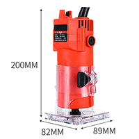 Kit combiné de fraiseuse à bois à bas prix, vente chaude en Chine, mini fraiseuse à bois portable électrique avec fraise
