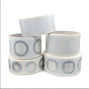 Autocollant NFC antivol, étiquette ISO 14443A, étiquette adhésive humide/sèche, diamètre 21 mm, autocollant RFID passif NFC - Product Image 3