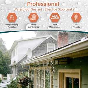 Invisible Waterproof Agent Polyurethane Transparent Waterproof Coating Eco-Friendly High Strength Roof Repair Walls Windows - Product Image 5