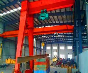 มอเตอร์และชิ้นส่วนเกียร์คุณภาพสูงสำหรับเครนกึ่งโครงเหล็กขนาด 10 ตัน สำหรับโรงงานและคลังสินค้า - Product Image 6