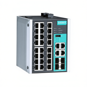 โมกซ่า EDS-528E-4GTXSFP-HV กิกะบิตสวิตช์อีเธอร์เน็ตอุตสาหกรรมแบบจัดการได้ 24 พอร์ต - Product Image 2