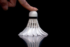 Volant de badminton <span class=keywords><strong>Pro</strong></span> de haute qualité balle en plumes d'oie durable avec tête en liège PU pour l'entraînement sportif-prix raisonnable - Product Image 3