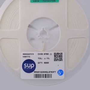 Manufacturer Direct RR2012 0805L9763FT 0805 2012 Resistors Chip Resistors SMD Resistors 976Kohm 1% 1/8W Thick Film Resistor - Product Image 1