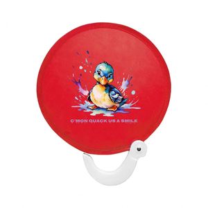 Abanico Plegable Publicitario Redondo, Abanico Volador de Poliéster con Bolsa, Abanico de Mano Plegable para Promoción - Product Image 3