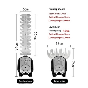 <span class=keywords><strong>Taille</strong></span>-haie électrique sans fil à batterie lithium, <span class=keywords><strong>petit</strong></span> modèle domestique, portable, pour arbres à thé, machine de <span class=keywords><strong>taille</strong></span> de jardin sans fil - Product Image 2
