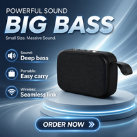 Mgitec V 5.3 pour enceinte sans fil 5.3, batterie détachable, radio portable, mini subwoofer multifonctionnel d'extérieur, sortie 3W