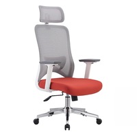 Chaises de bureau pivotantes de qualité supérieure pour la maison, l'école, l'hôtel, le PDG, en tissu maillé ergonomique, vente en gros d'usine