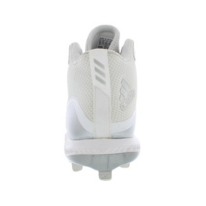 Chaussures de baseball Adidas Icon V Bounce Mid pour homme Blanc/Argent Métallisé/Blanc |   100% authentique - Product Image 5