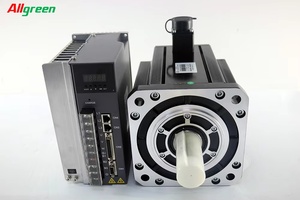 มอเตอร์เซอร์โว3เฟส7.5KW 220V 23Bit กับตัวควบคุมขับเคลื่อน180M48015B + มอเตอร์เซอร์โว M1532P สำหรับเครื่อง CNC - Product Image 3