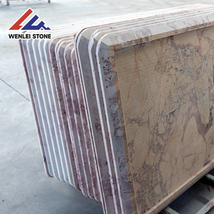 Màu be hồng tự nhiên phiến đá cẩm thạch đánh bóng cho khách sạn sở thích sàn gạch đá cẩm thạch - Product Image 5