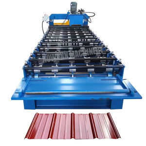 เครื่องขึ้นรูปม้วนอัตโนมัติสำหรับหลังคาและแผงผนังหุ้มสำหรับแผง soffit ที่ติดตั้งส่วนประกอบแกนมอเตอร์ - Product Image 6