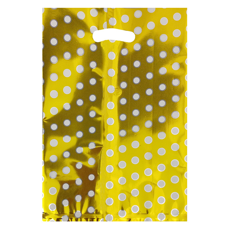 Party gift bag polka dot aluminum film bag children's birthday wedding candy gift bag