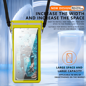 Shellbox New underwater15m sâu không thấm nước và chịu áp lực 20cm chiều sâu màn hình cảm ứng cho phổ dưới 7 inch lặn Túi - Product Image 3