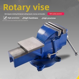 Étau robuste léger 8 pouces, base pivotante en fonte rotative à 360 degrés pour tiges de 3, 4, 5, 6, 8, 10 pouces - Product Image 2