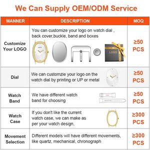 Reloj ovalado Vintage con logotipo personalizado para mujer, Reloj de acero inoxidable con esfera pequeña, pulseras de lujo con perlas, relojes de cuarzo personalizados - Product Image 3