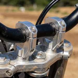 Soporte de Moto <span class=keywords><strong>Mono</strong></span> para Z50R CT70, Abrazadera de Montaje Elevadora de Manillar con Tornillo, Abrazadera de Manillar para Motocicleta - Product Image 2