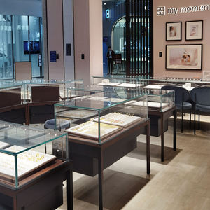 Rotary Super Slim DC24V/12V Türtyp Linear licht Silber Schwarz <span class=keywords><strong>LED</strong></span> Vitrinen leuchte für Schmuck uhr Museums schrank - Product Image 6