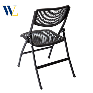 Màu đen simble phong cách thiết kế hiện đại công ty kinh tế có thể gập lại ghế nhựa cho phòng tập thể dục lớp học văn phòng tính năng bền cho các trường học sử dụng - Product Image 3