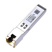 Transceptor de Fibra Óptica SFP RJ45 10/100/1000Mbps 1.25G 1000BASE-T CAT5 UTP FTTX Inalámbrico LAN IP Ampliamente Compatible RoHS CE FCC